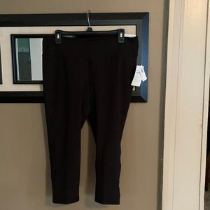 Two pairs of Old Navy Go-Dry Capri Leggings